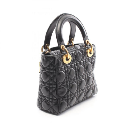Dior Lady Dior Small Cannage Bag Black