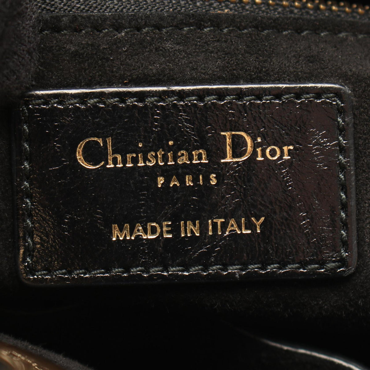 Dior Lady Dior Small Cannage Bag Black