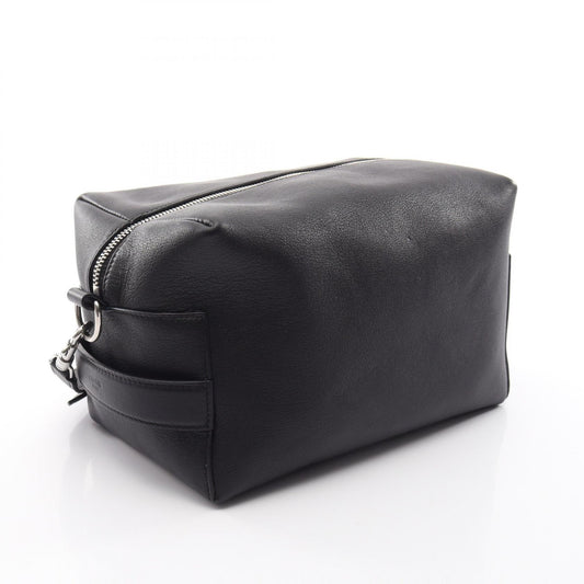 CELINE Takeaway Leather Shoulder Bag Black