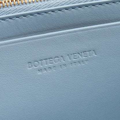 BOTTEGA VENETA Cassette Maxi Wallet Blue
