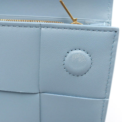 BOTTEGA VENETA Cassette Maxi Wallet Blue