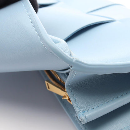 BOTTEGA VENETA Cassette Maxi Wallet Blue