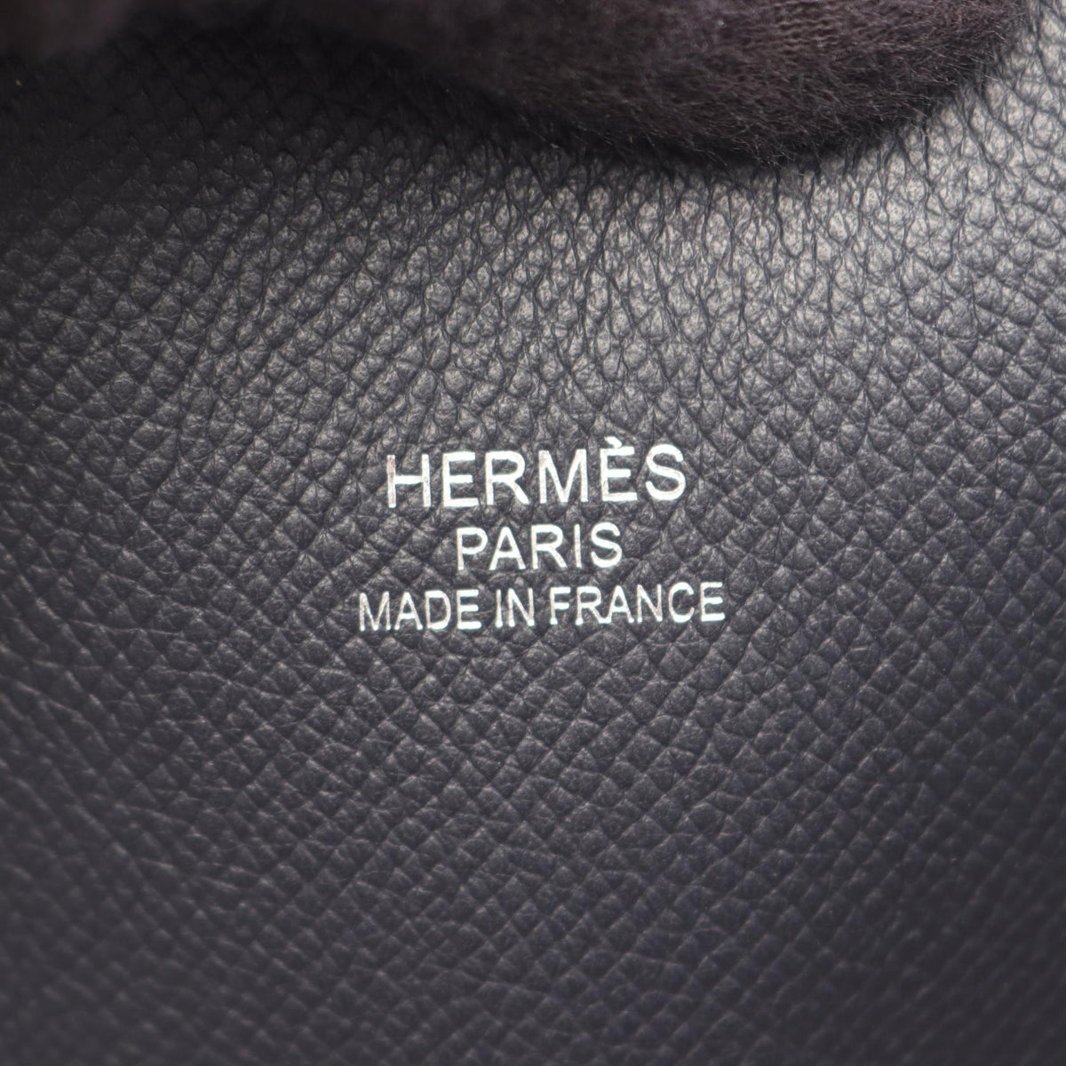 HERMES Bolide Relax 45 Blue Tote Bag