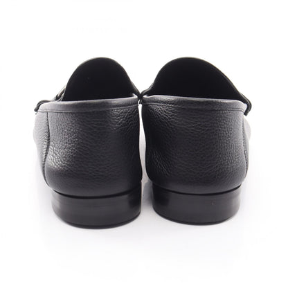 GUCCI Horsebit 1953 Leather Loafers Black Size 10