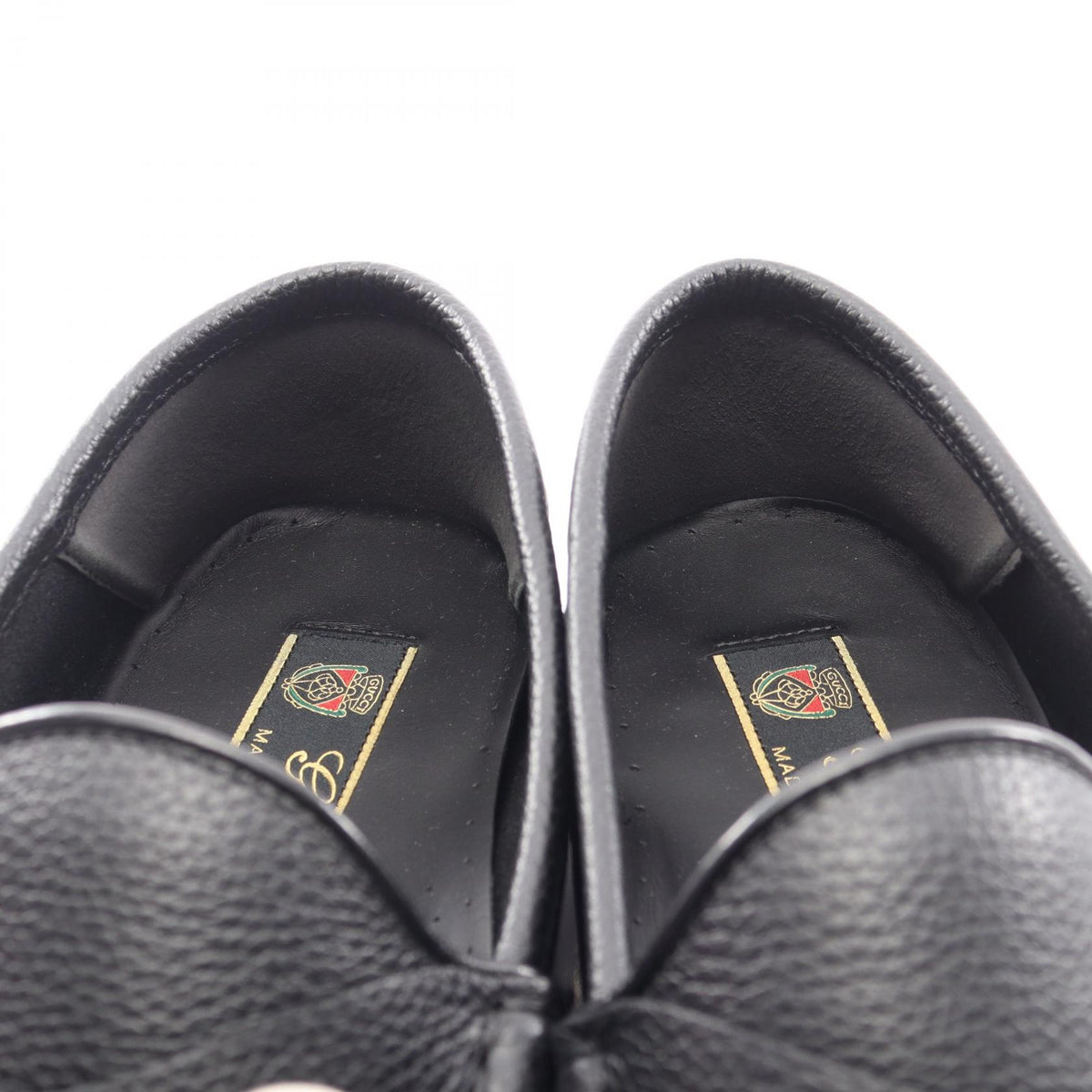 GUCCI Horsebit 1953 Leather Loafers Black Size 10