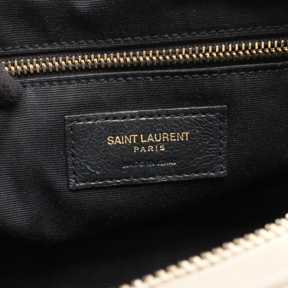 SAINT LAURENT PARIS Leather Shoulder Bag