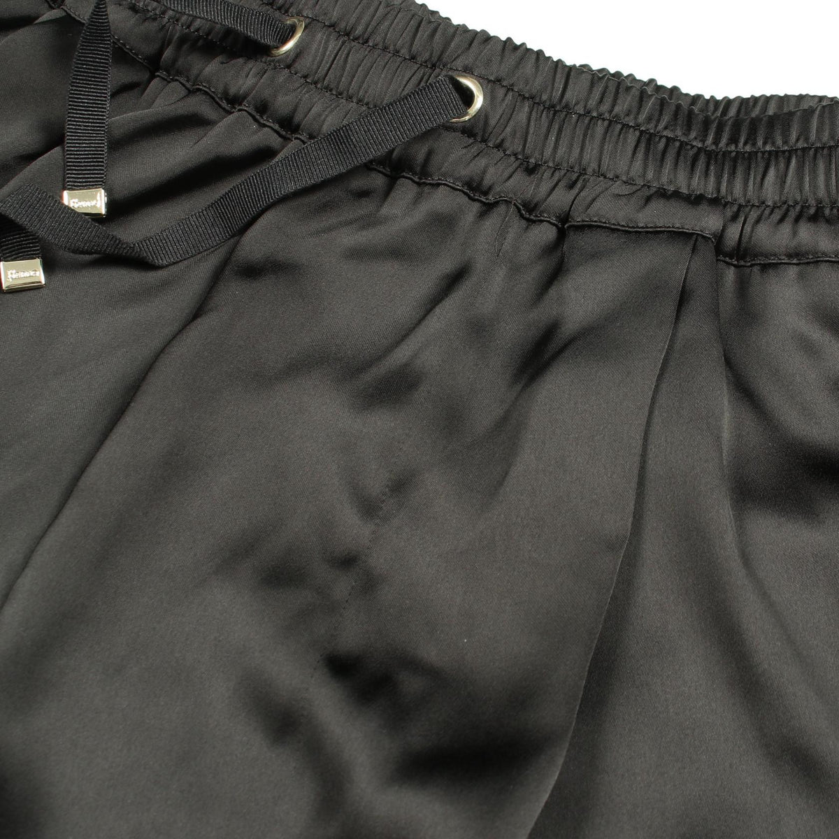 Herno Polyester Short Pants Black Size 40