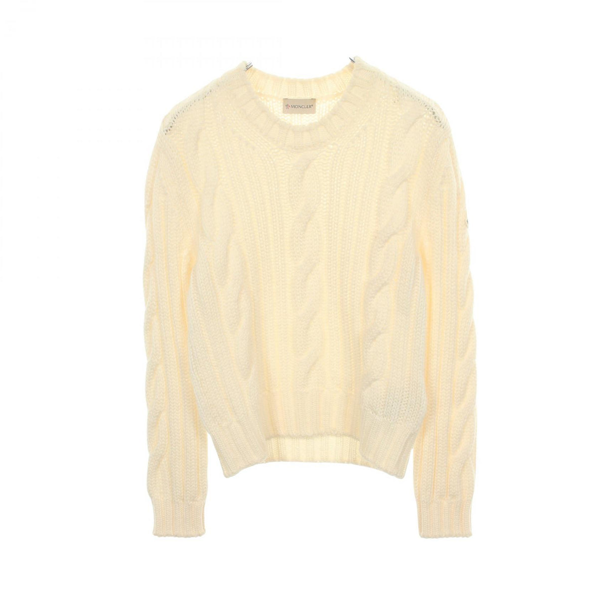 MONCLER Wool Sweater White Size XS