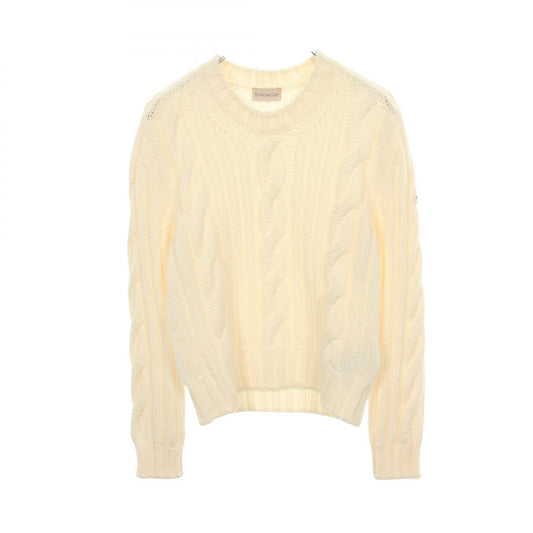 MONCLER Wool Sweater White Size XS