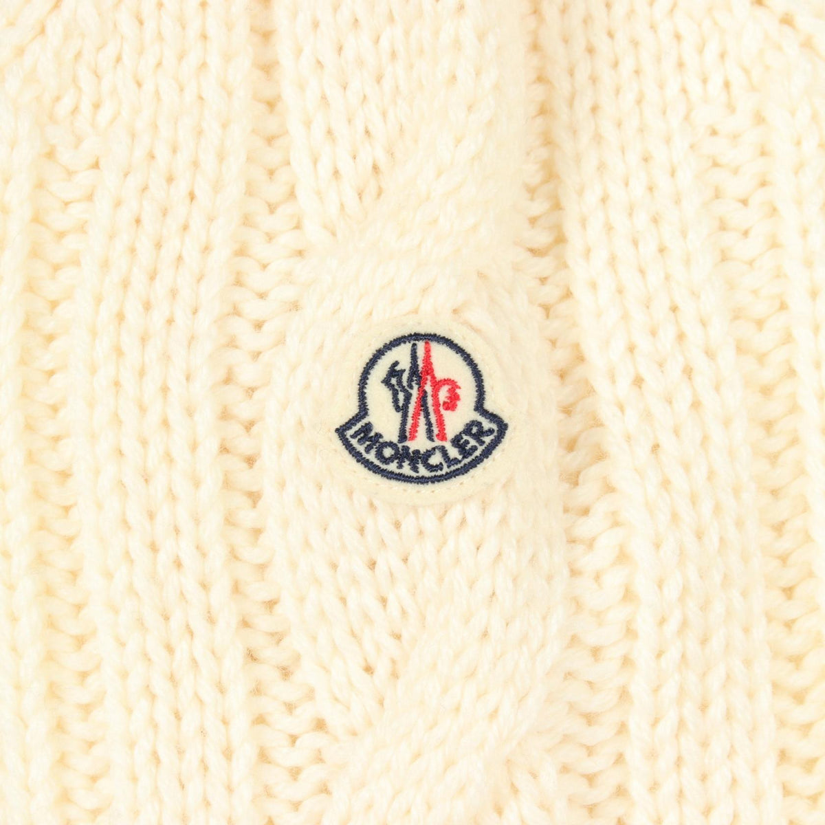 MONCLER Wool Sweater White Size XS