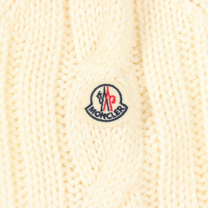 MONCLER Wool Sweater White Size XS