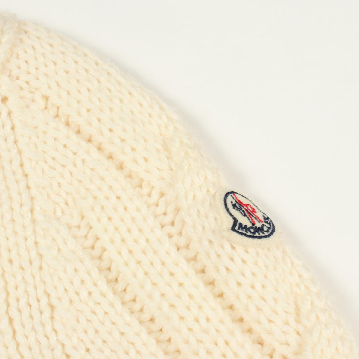 MONCLER Wool Sweater White Size XS