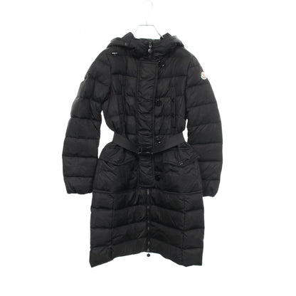 MONCLER GENEVRIER Hooded Down Jacket Black Size 0