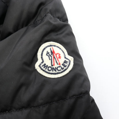 MONCLER GENEVRIER Hooded Down Jacket Black Size 0