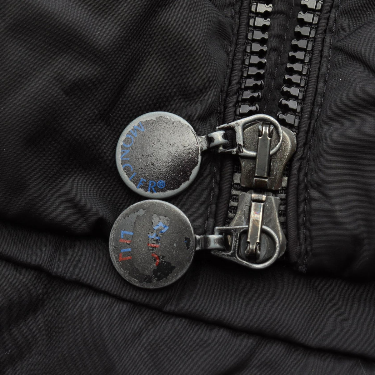 MONCLER GENEVRIER Hooded Down Jacket Black Size 0