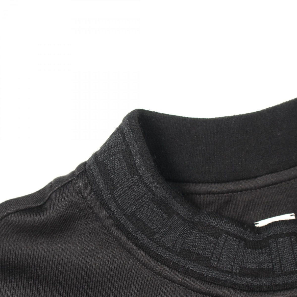 HERMES Neck Logo Silk Cotton Short Sleeve Dress Size 36