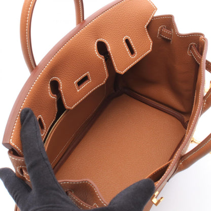 HERMES Birkin 25 Togo Leather Handle Bag