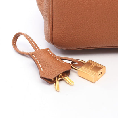 HERMES Birkin 25 Togo Leather Handle Bag