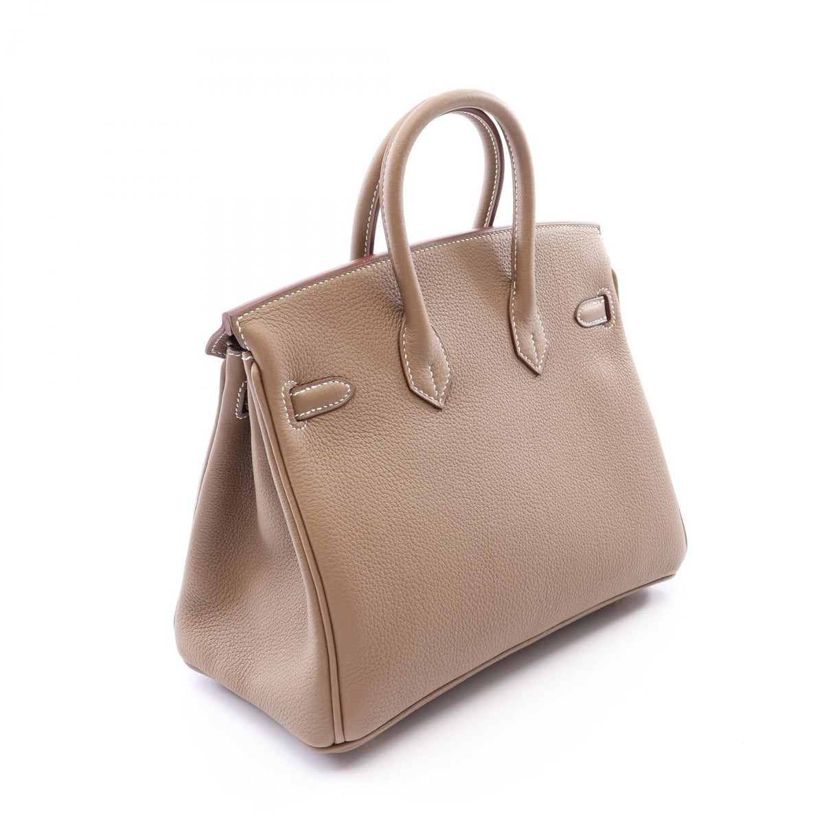 HERMES Birkin 25 Etoupe Togo Hardware Bag Gray