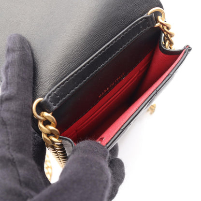 CHANEL Matelasse Lambskin Shoulder Bag Black