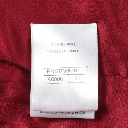 CHANEL Wool Collarless Jacket Size 34
