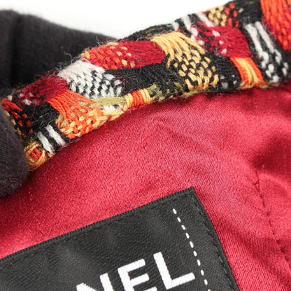 CHANEL Wool Collarless Jacket Size 34