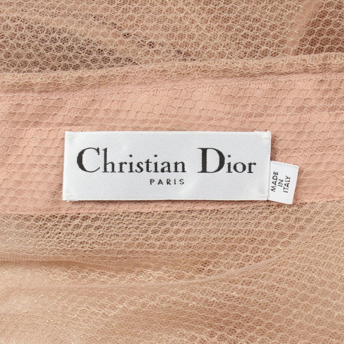 Dior Fishnet Mesh Nylon Jacket Pink Size F 34