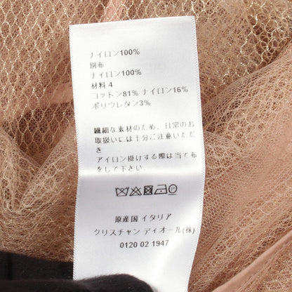 Dior Fishnet Mesh Nylon Jacket Pink Size F 34