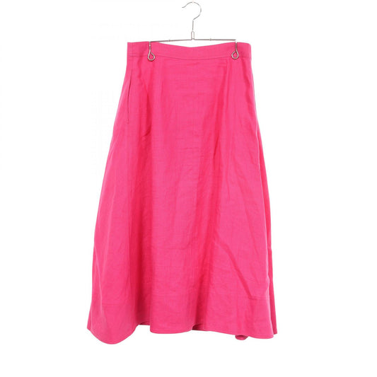Drawer Flared Midi Skirt Fabric Size 36