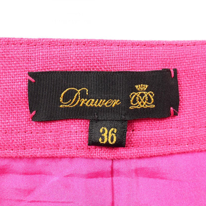 Drawer Flared Midi Skirt Fabric Size 36