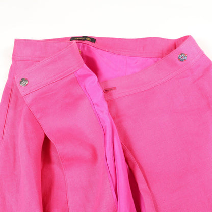 Drawer Flared Midi Skirt Fabric Size 36