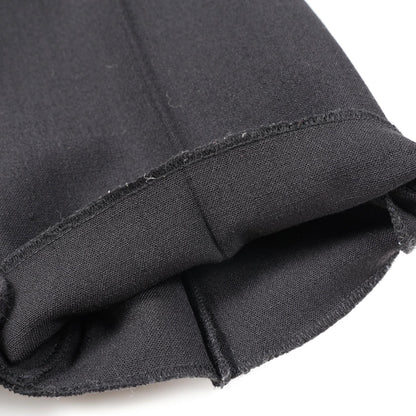 HERMES Black Wool Pants Size 34
