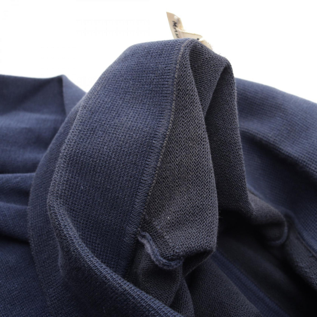 HERMES Collared Cotton Knit Cardigan Size XS