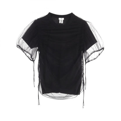 COMME des GARCONS Tulle Docking Short Sleeve T-Shirt Size XS