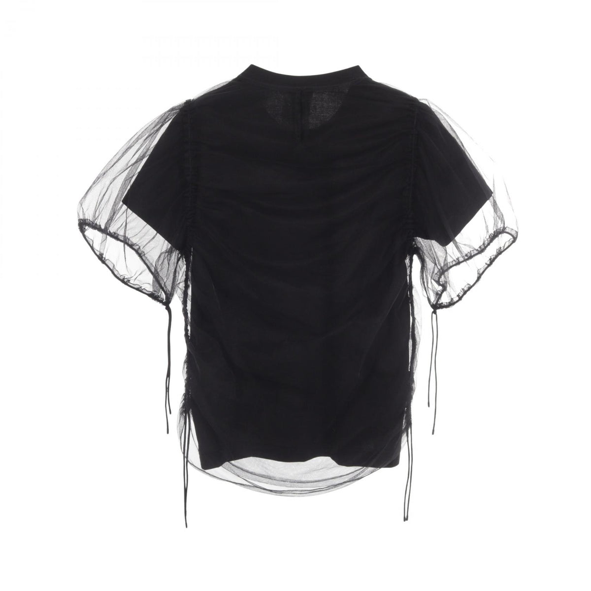 COMME des GARCONS Tulle Docking Short Sleeve T-Shirt Size XS