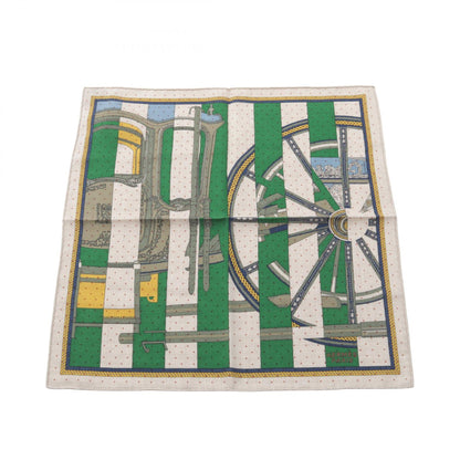 HERMES Gavroche 45 "La Berline Silk Scarf
