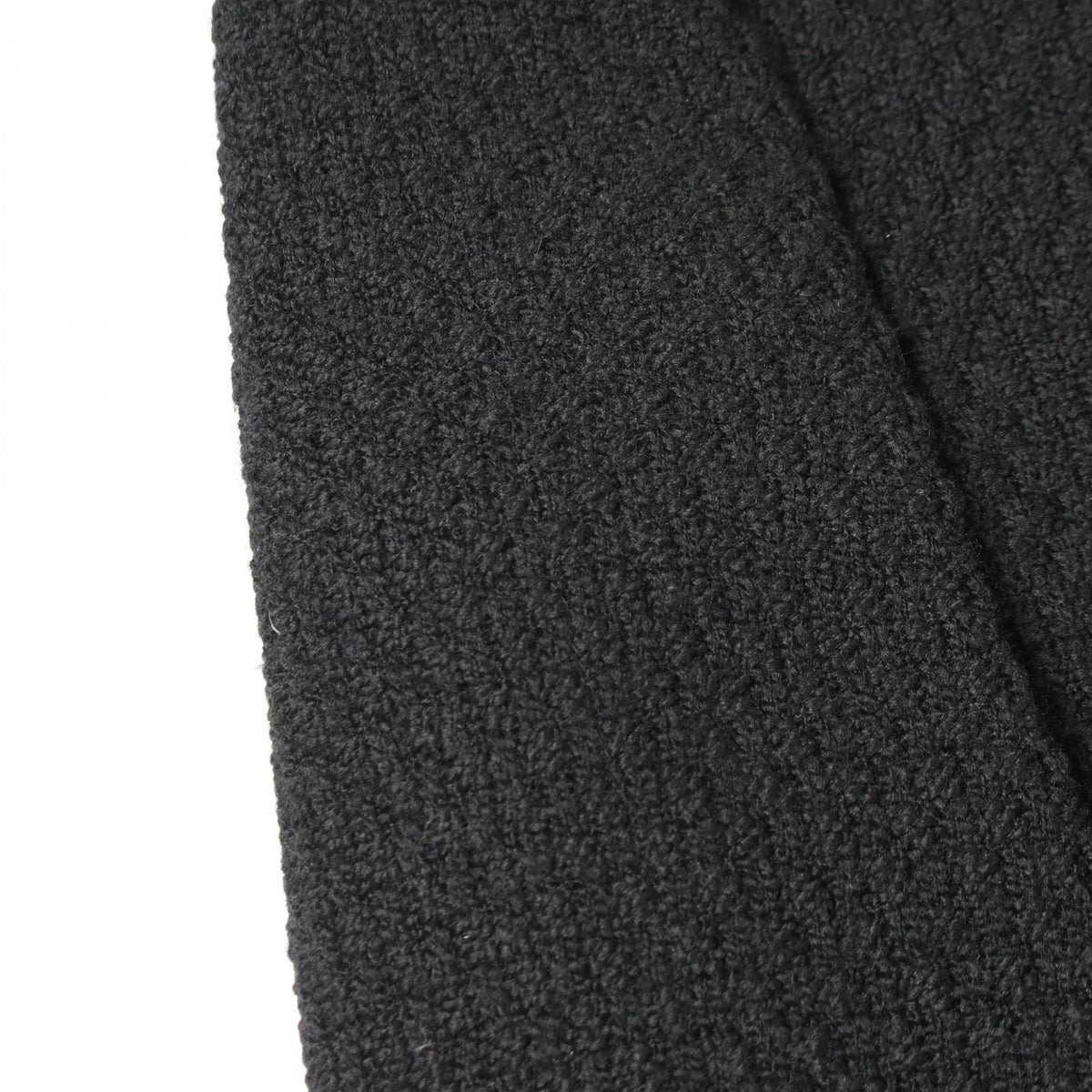 CHANEL Tweed Collarless Wool Jacket Size 36