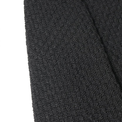 CHANEL Tweed Collarless Wool Jacket Size 36