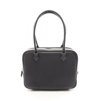 HERMES Black Chevre Leather 20 Handbag