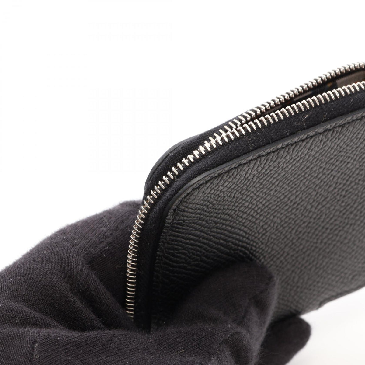 HERMES Azap Compact Mini Case Black