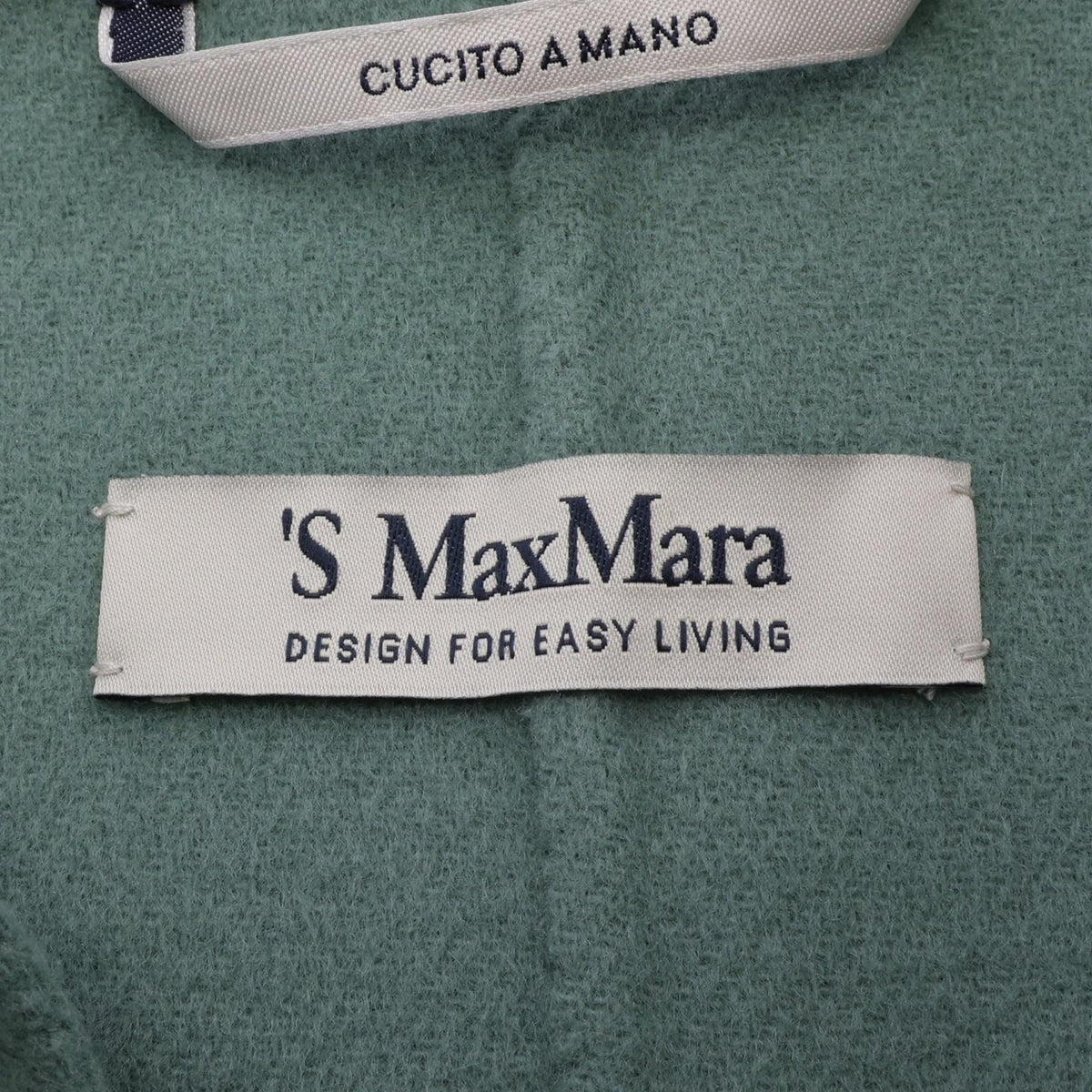 S Max Mara Wool Cucito a Mano Coat Size 42