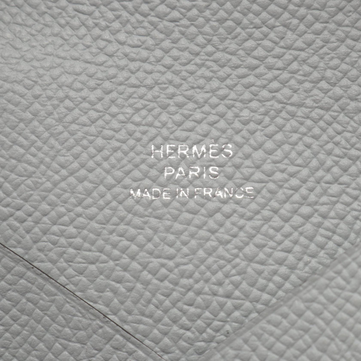 HERMES Calvi Bleu Glacier Coin Wallet
