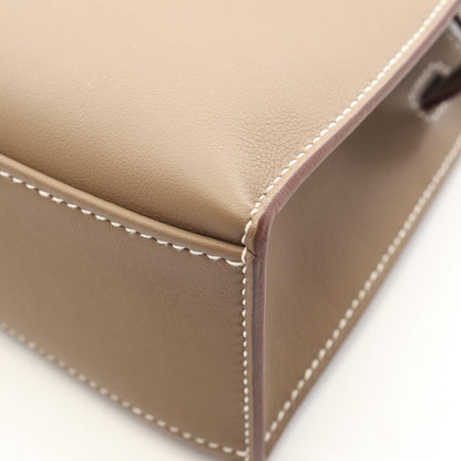 HERMES Pochette Kelly Mini Handle Bag
