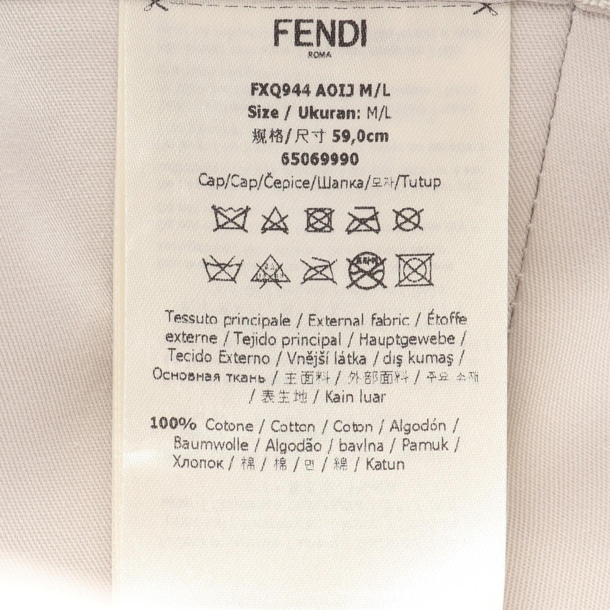 FENDI x Marc Jacobs Blue Cotton Cap Size M/L