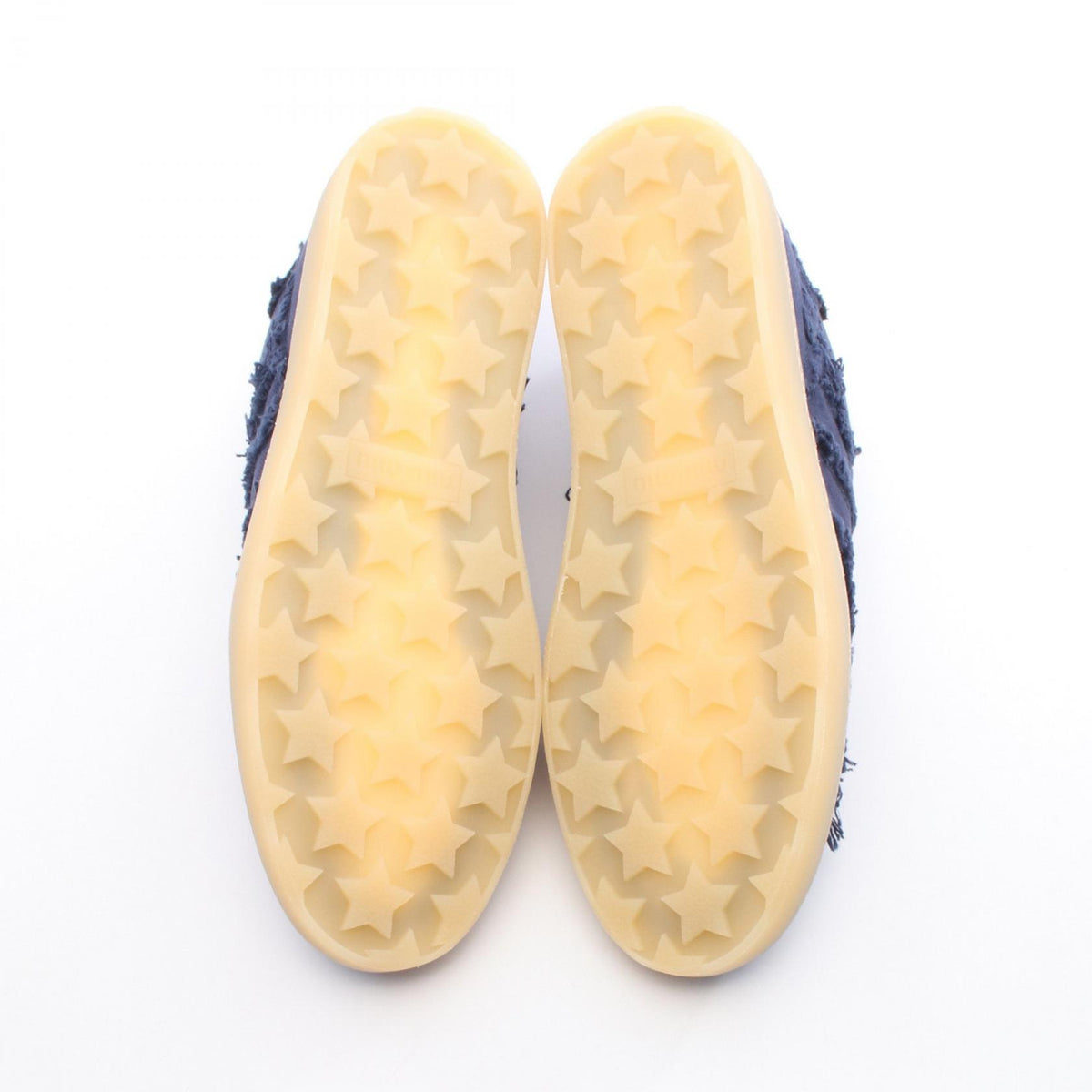 Miu Miu Denim Low-Top Sneakers Blue Size 38.5
