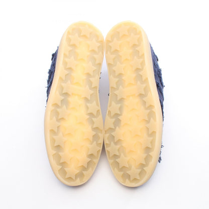 Miu Miu Denim Low-Top Sneakers Blue Size 38.5