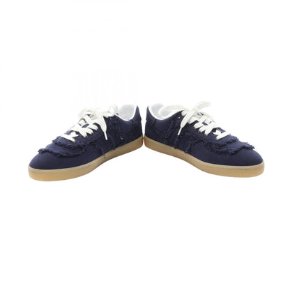 Miu Miu Canvas Sneakers Navy Size 39
