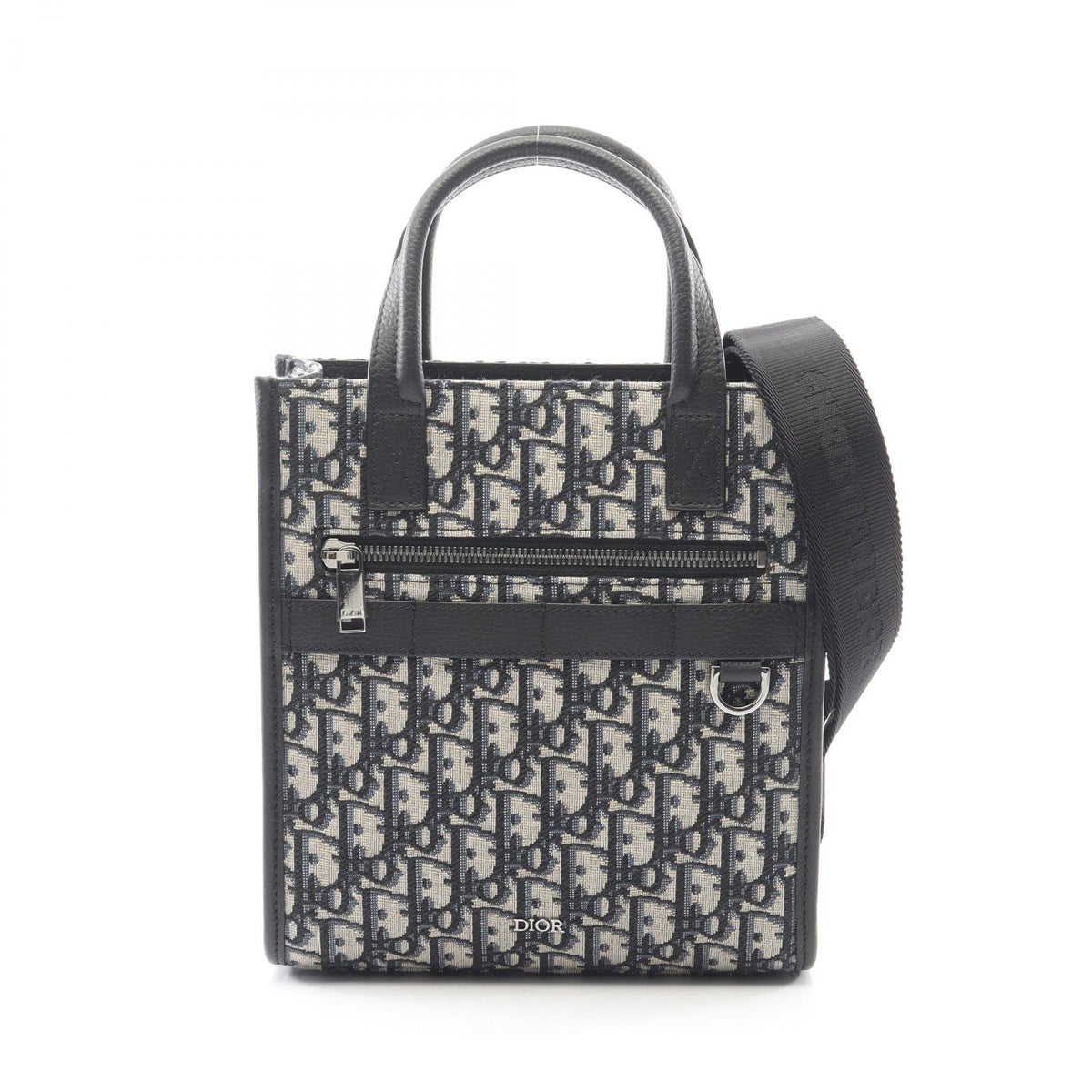 Dior Safari North-South Oblique Canvas Bag Beige