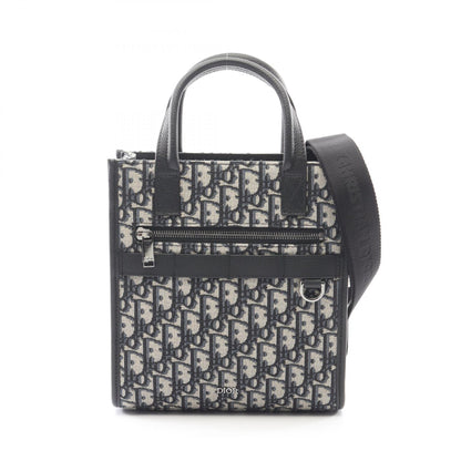 Dior Safari North-South Oblique Canvas Bag Beige