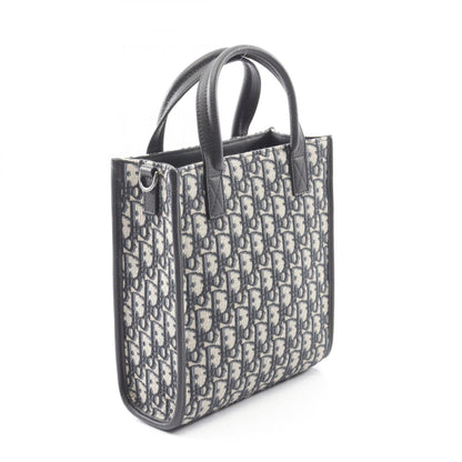 Dior Safari North-South Oblique Canvas Bag Beige